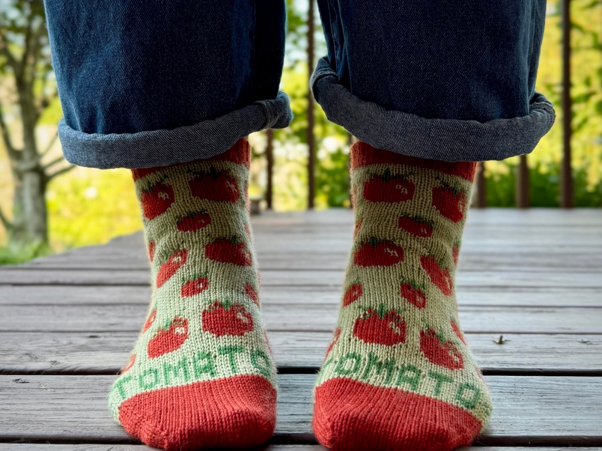 Introducing the All Tomato Socks — my first sock&nbsp;pattern!