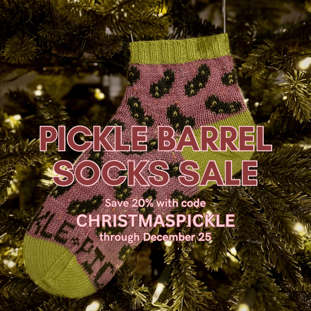 Pickle Barrel Socks Sale: Save&nbsp;20%!